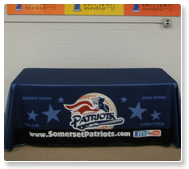 Patriots Table Skirt